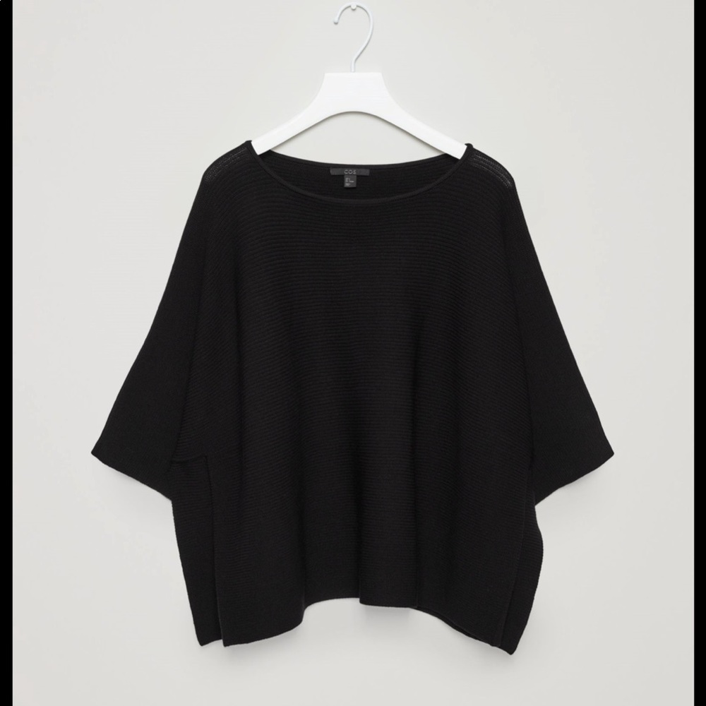 COS Oversized Cropped Knit Sweater